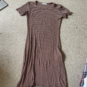 AE midi striped dress, size S